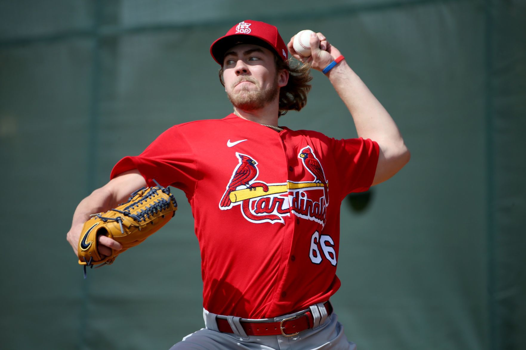 First official workout of Cardinals spring training